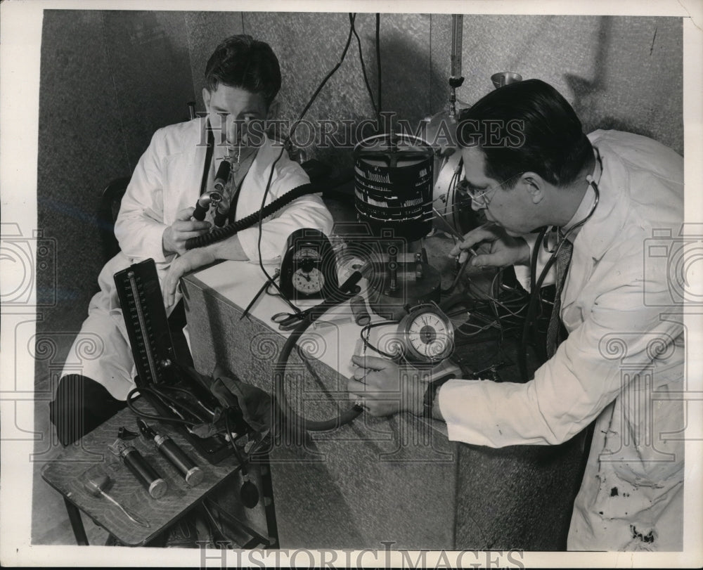 1941 Media Photo David Armstrong, Associate Physicist, Dr. D. D. Donahue