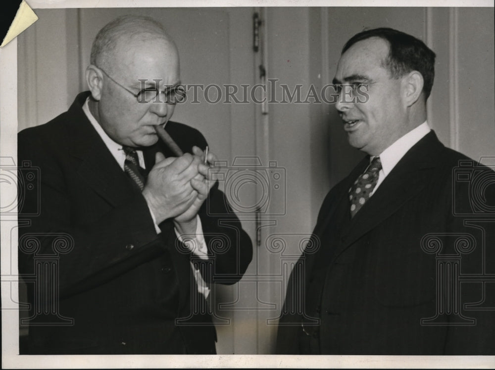 1937 Media Photo National Committeemen James Arnold, Joseph W. Martin