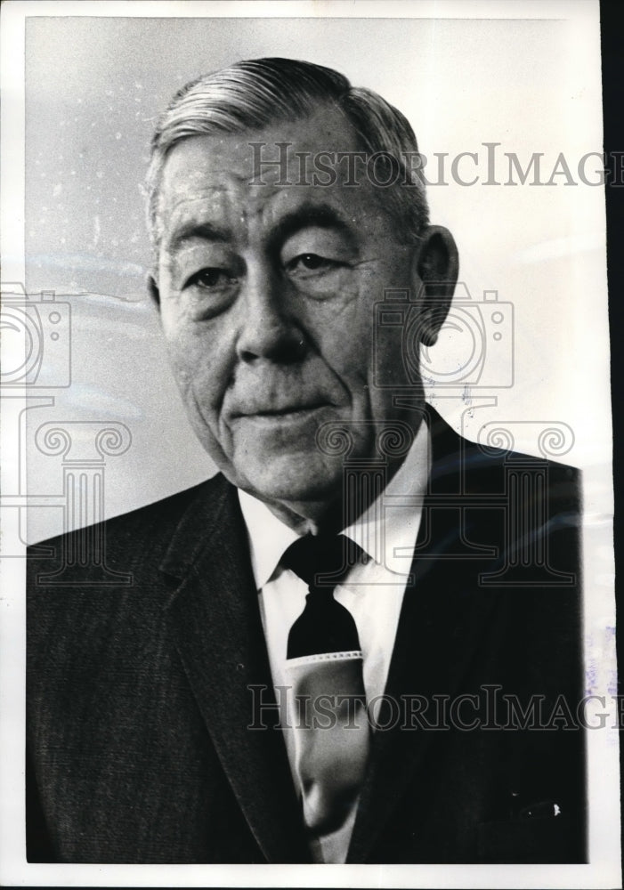 1967 Media Photo Chicago police superintendent Orlando Wilson on summer violence