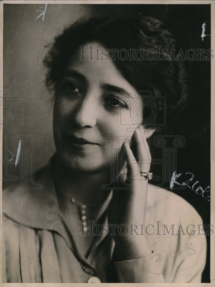 1925 Media Photo Frances Matthews, Wife of William A., LA Shoplifting Suspects
