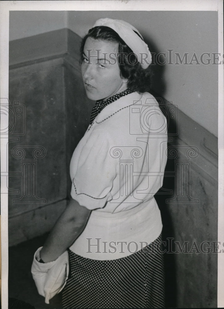 1937 Media Photo New York Socialite Edith Marjorie Haldinand