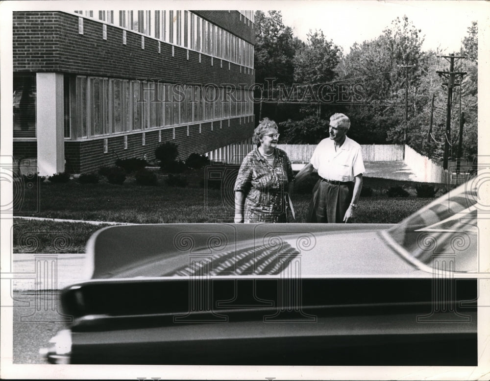 1963 Media Photo The Westerly Apartment Residents Mr. and Mrs. Deering