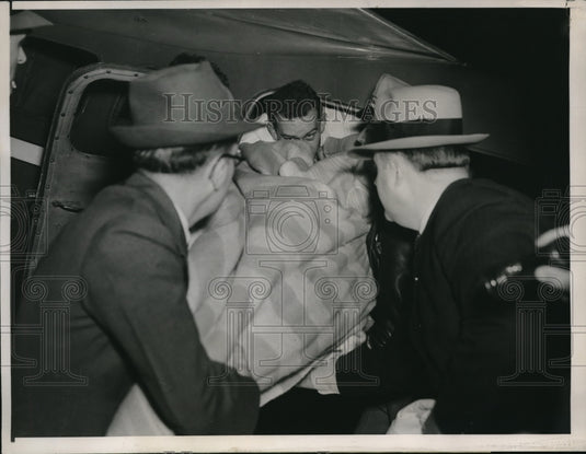 1938 Media Photo Jake Grawter deep-sea Diver removed from Special Plane.
