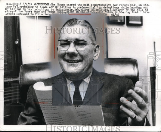 1969 Media Photo The House passed the most comprehensive tax reform bill