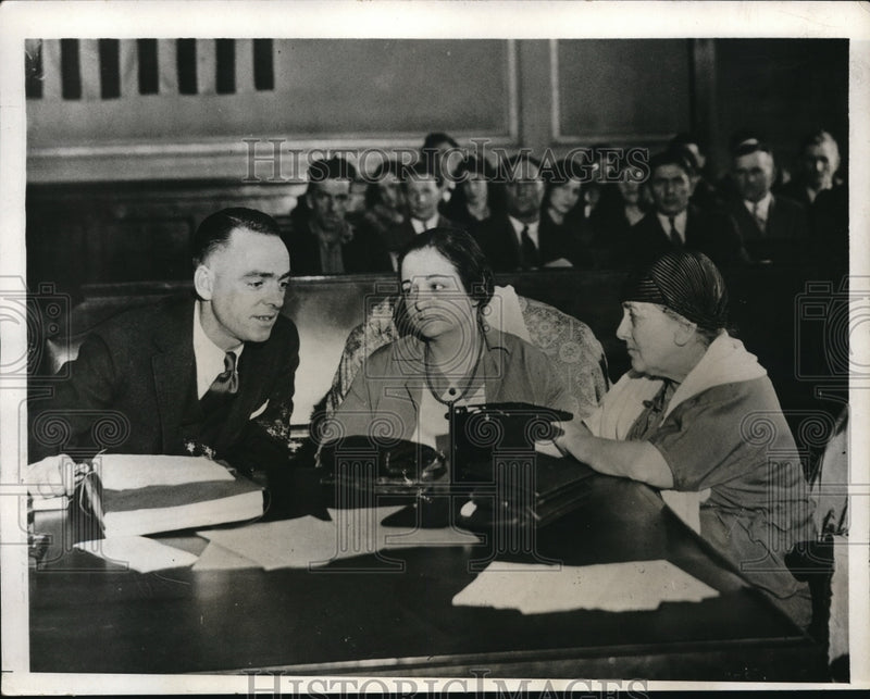 Load image into Gallery viewer, 1932 Media Photo Helen Joyce Morgan is on a trial for the murder case
