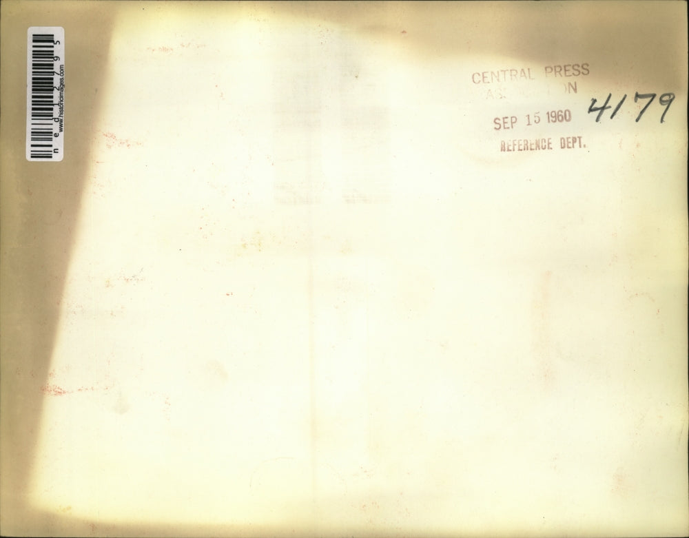 1960 Media Photo New York Headshot of Thurston Morton