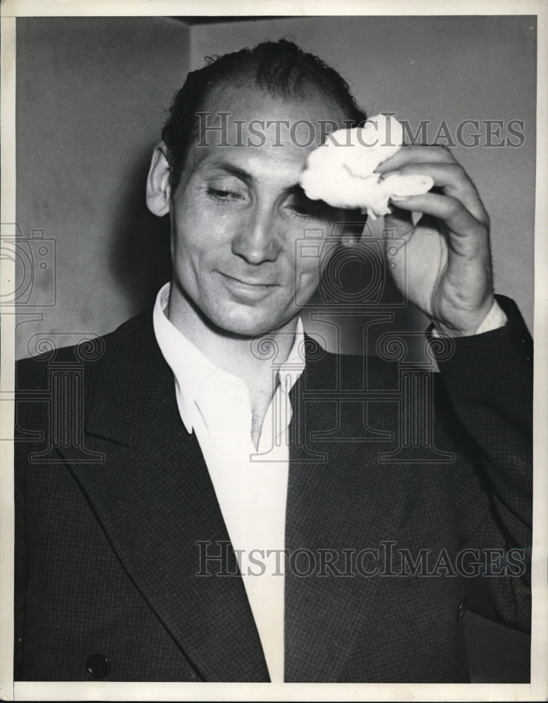 Load image into Gallery viewer, 1939 Media Photo LA Calif James Allen escaped convict captured at bank heist
