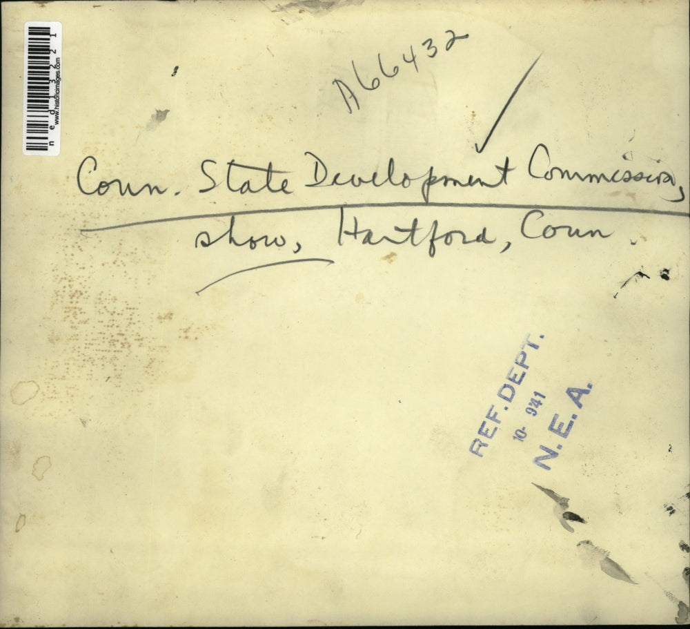 1941 Media Photo Connecticut State Development Commission Show in Hartfor