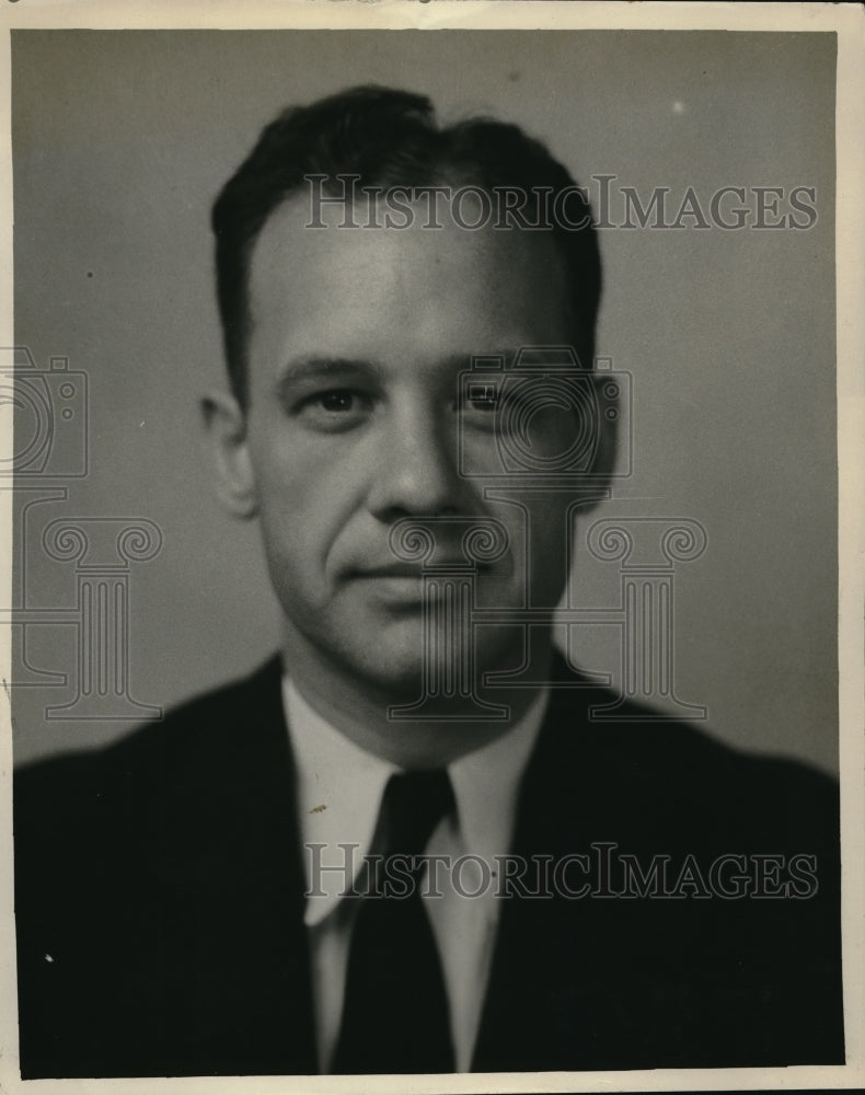 1933 Media Photo Frank A Trotter Goudges Zeppelin Pilot