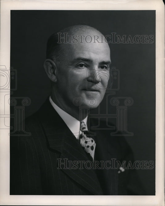 1947 Press Photo G.L. Elliot, Vice President and Assistant Manager Derby Foods