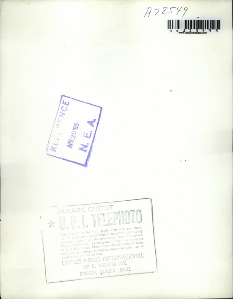 1965 Media Photo NYC British Prime Minister Harold Wilson at Economic Club talk