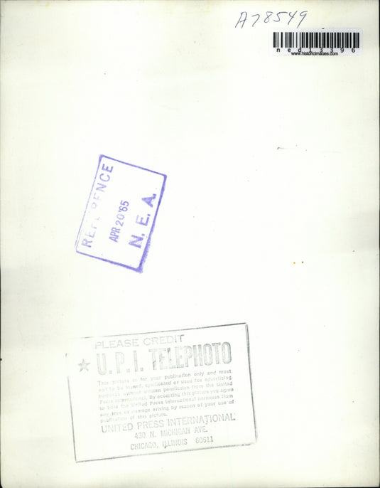 1965 Media Photo NYC British Prime Minister Harold Wilson at Economic Club talk