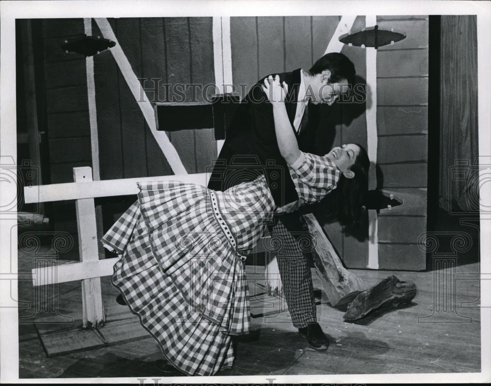 1968 Media Photo Jack Topel Debby Klime Dancing Oklahoma