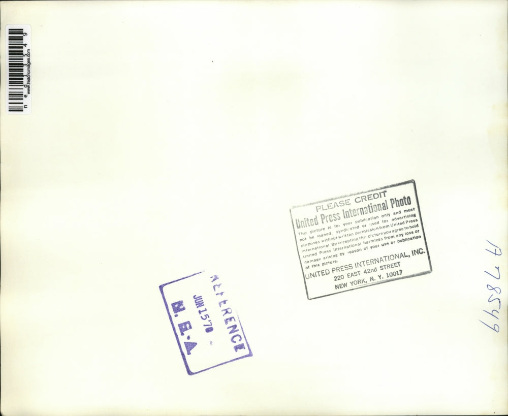 1970 Media Photo London, Prime Minister Harold Wilson