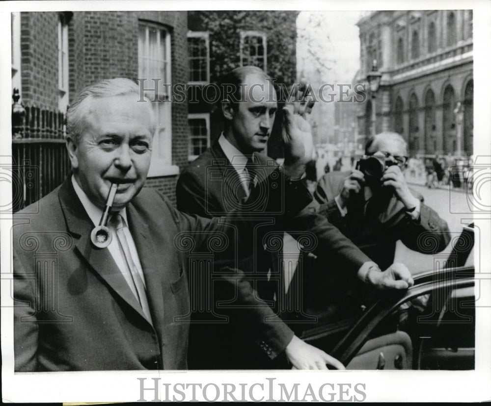 1970 Media Photo British Prime Minister Harold Wilson Downing Street, London