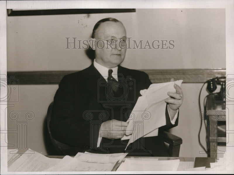 Load image into Gallery viewer, 1935 Media Photo Edward Sheer, Newly-Elected President of the Reading Company
