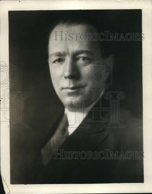1929 Press Photo Raymond L. Redheffer, President, Merchandise Bank and Trust
