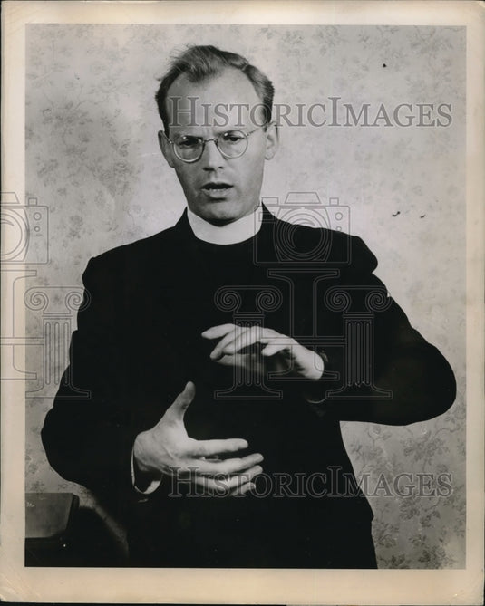 1952 Media Photo Reverend Franz Wasner Was Elevated To Papal Chamberlain