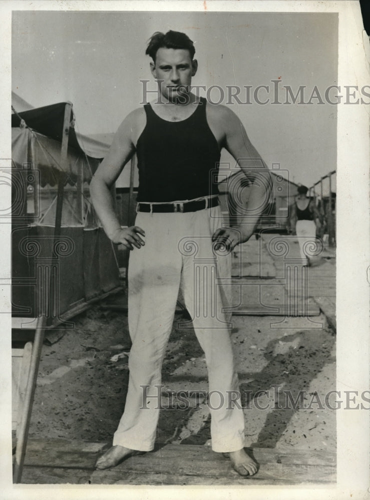 1931 Media Photo Irving Tushyner and David Marshauer After rescue from sea