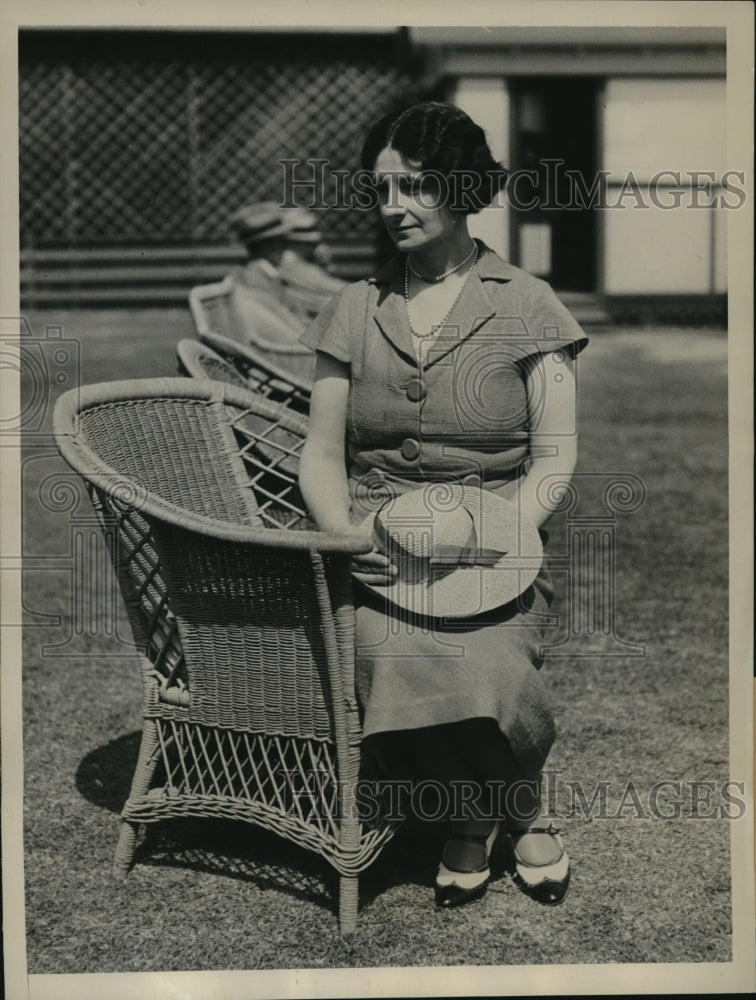 1934 Media Photo Los Angeles H Y Tate visit to America