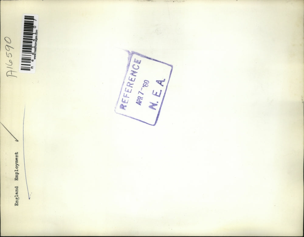 1960 Media Photo England employment