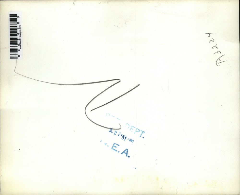 1951 Media Photo Kansa City Kansas Hortense Maes Owen assisted by E J Gilmore