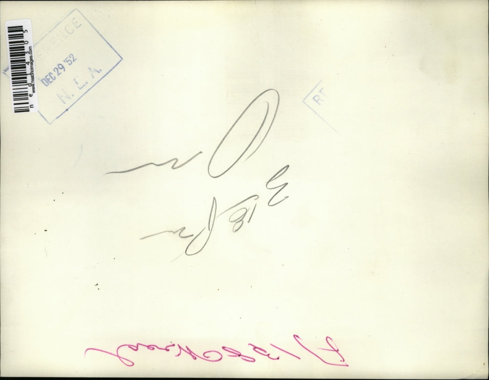 1952 Media Photo Hamburg NY Car wreck that killed Geo Cole & Eugene Swagler