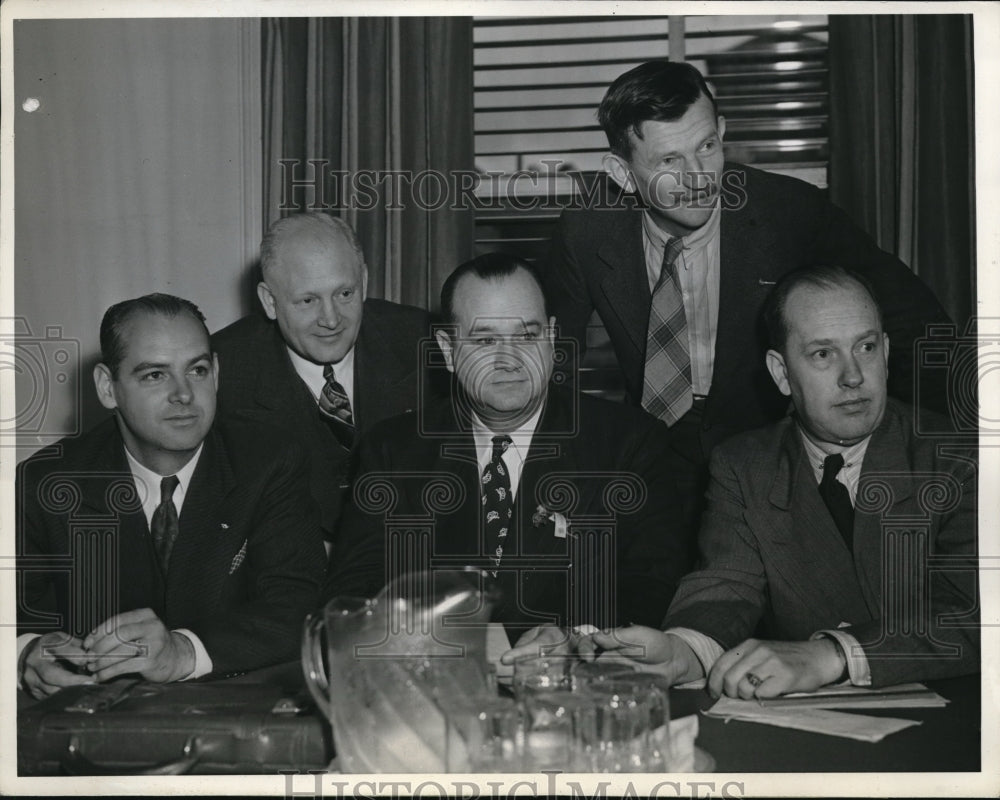 1942 Media Photo San Francisco JH Phillips, J Tansey, RE Camps,J Killem