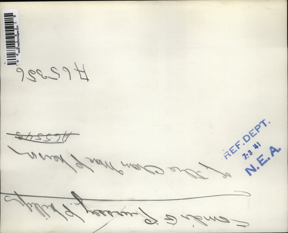 1941 Media Photo Cmdr G Pursser Phillips of Clan MacPherson