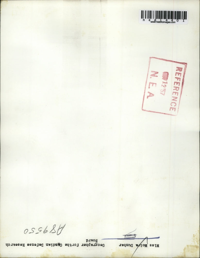 1957 Media Photo Miss Moira Dunbar