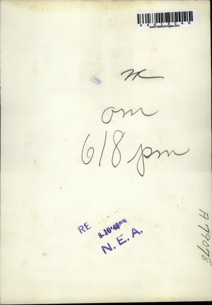 1948 Media Photo James R Petergal run down by Russians during arrest attempt