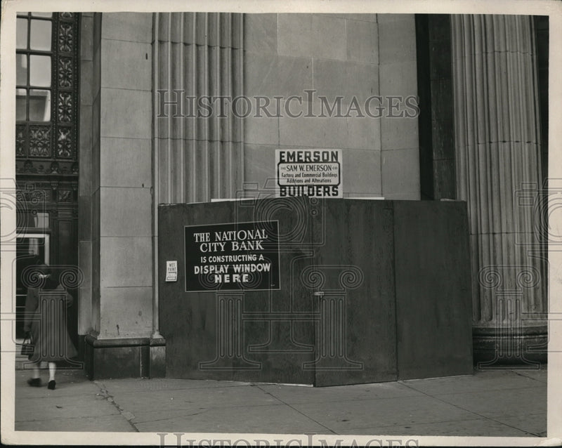 Load image into Gallery viewer, 1950 Media Photo National City Bank Window Display in Terminal Tower
