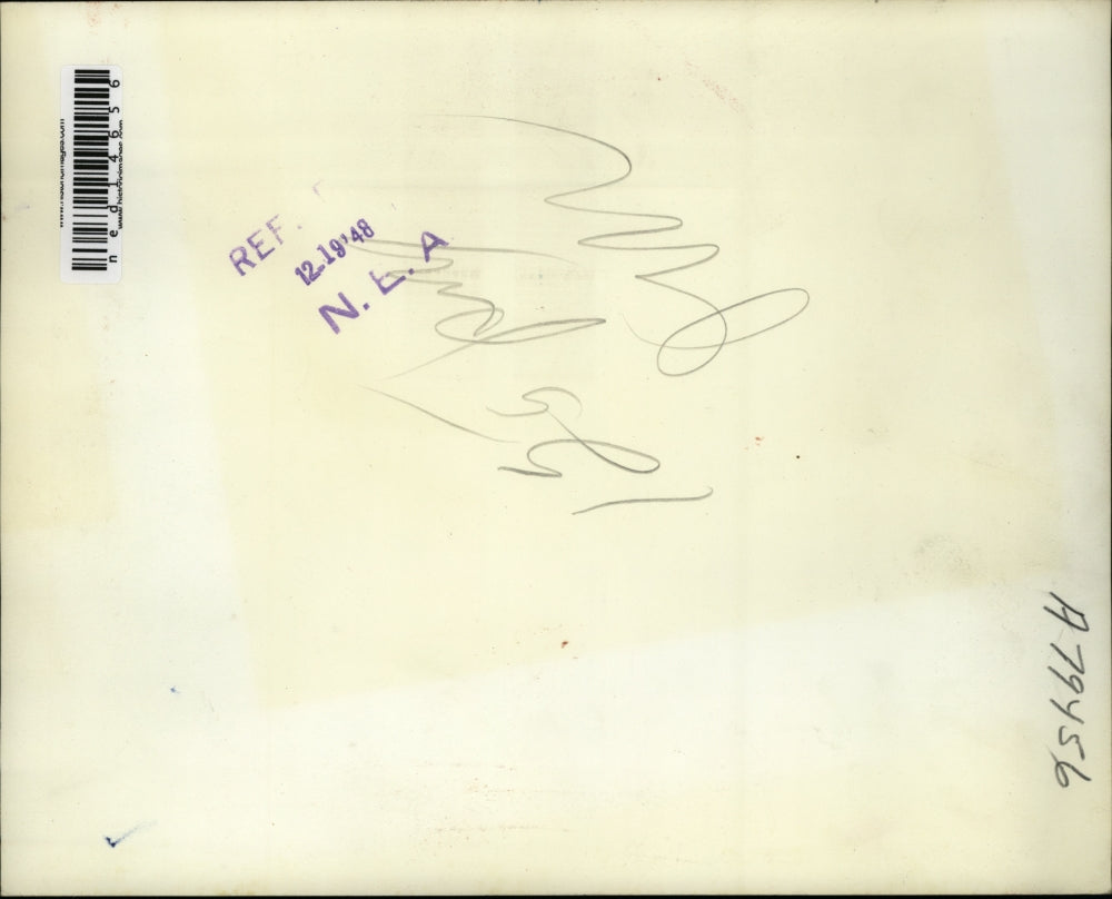 1948 Media Photo Police Question Louis Spencer, Suspected Fugitive from Justice