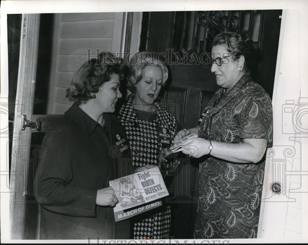 1967 Media Photo March of Dimes Leaders William Vaudveen, L.W. Duggan, Beaumier