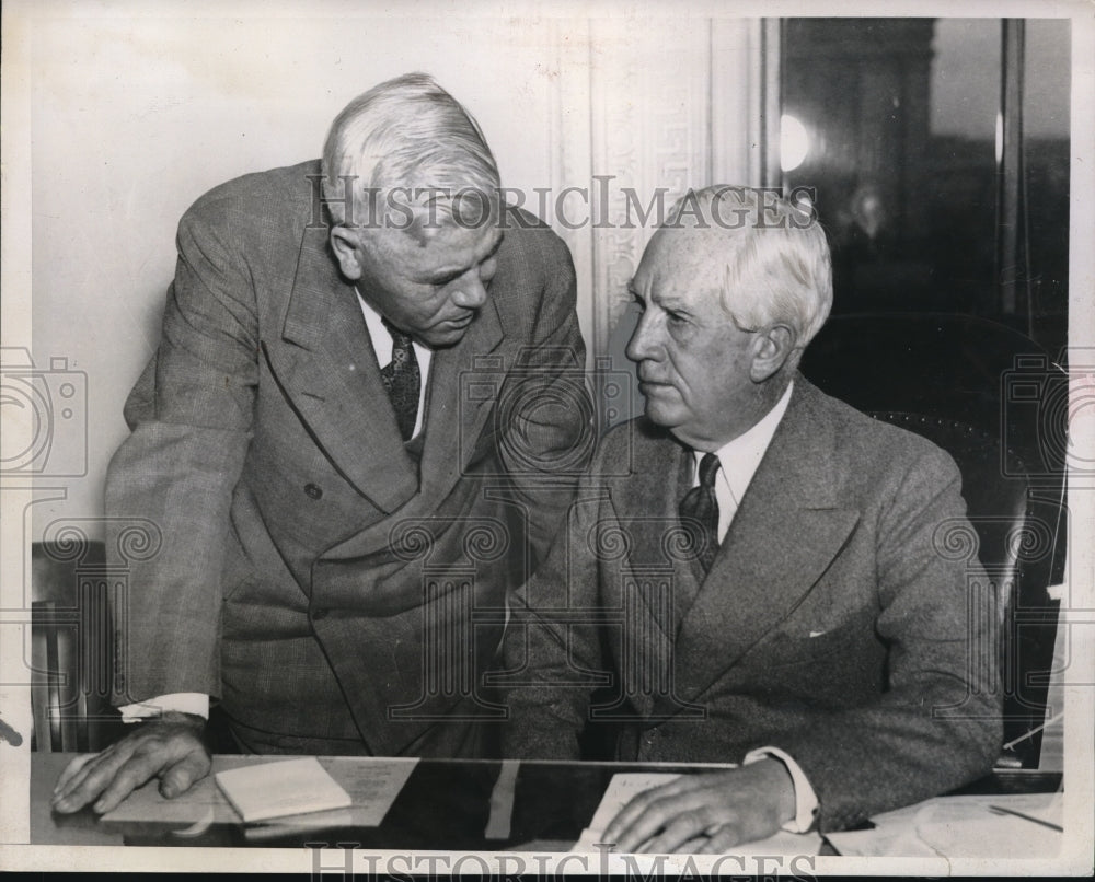 1937 Press Photo Norman H Davis Ambassador at large will head delegation to