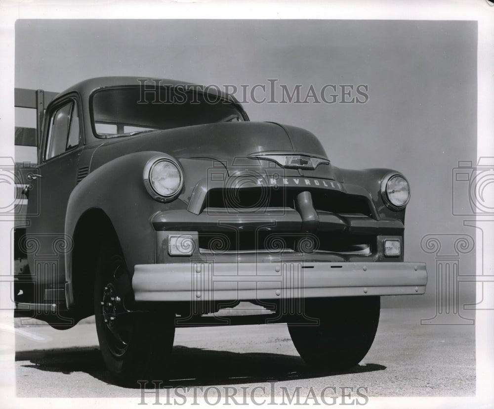 1954 Media Photo New Chevrolet trucks with radiator grills for 1954