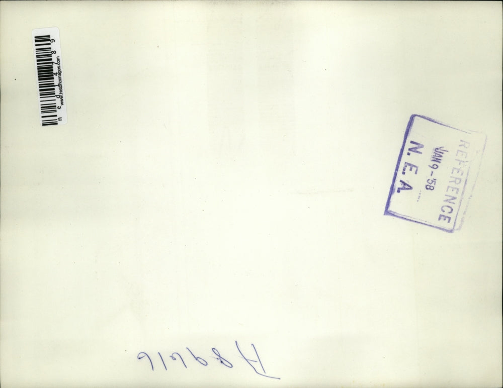 1957 Media Photo Arlington Va Air Force Sgt David Dwyer & wife