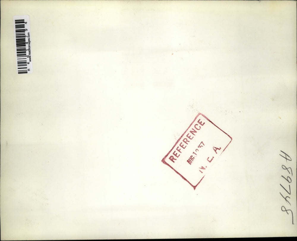 1957 Media Photo Silver Spring Md Charles Dameronswith wife & baby Dori