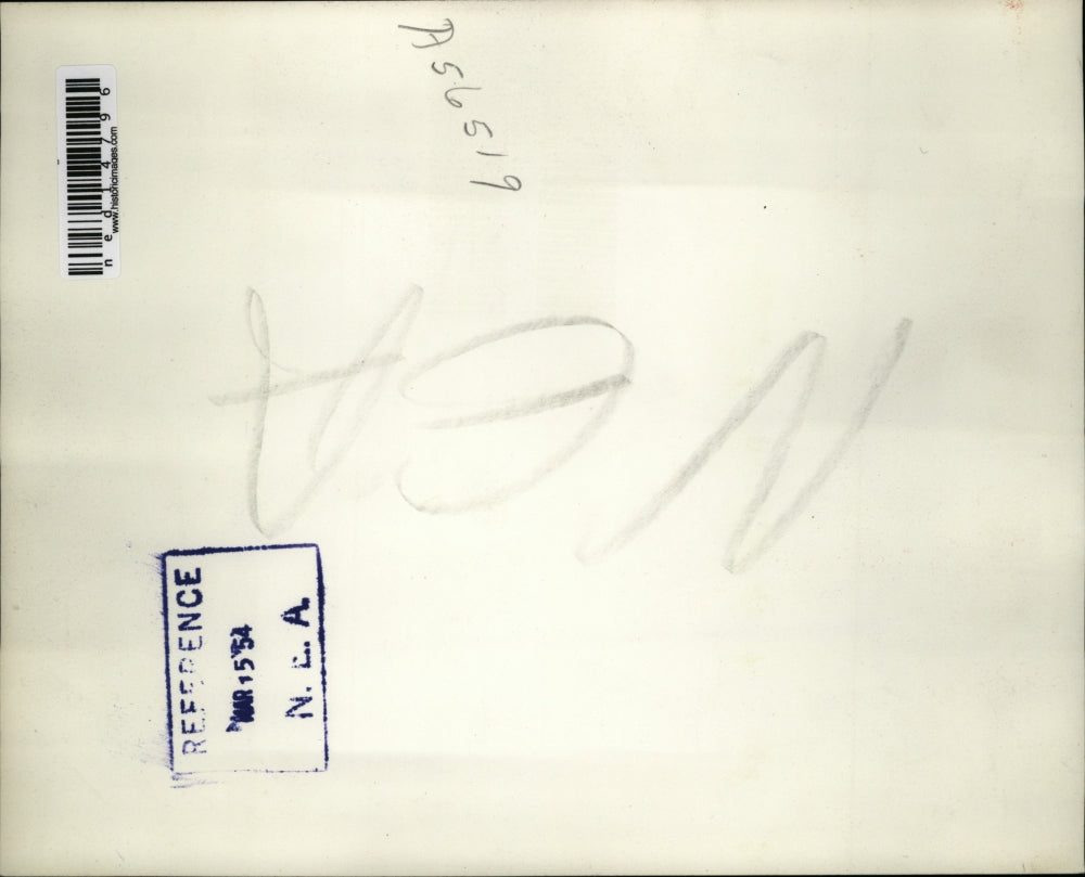 1954 Media Photo Salt Lake City Utah model RR Bradford Dewey & Prof LBorst