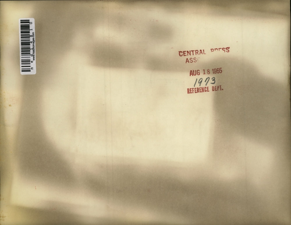 1965 Media Photo Wash DC Judge HJ Owiiazda & Lt Gen LB Hershey