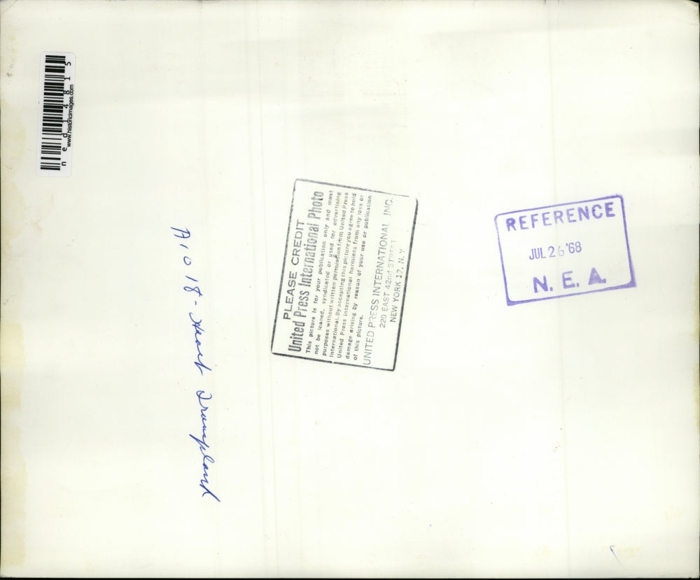 1968 Media Photo Houston Tex. Fred C Everman ,6th ever heart transplant reciepen