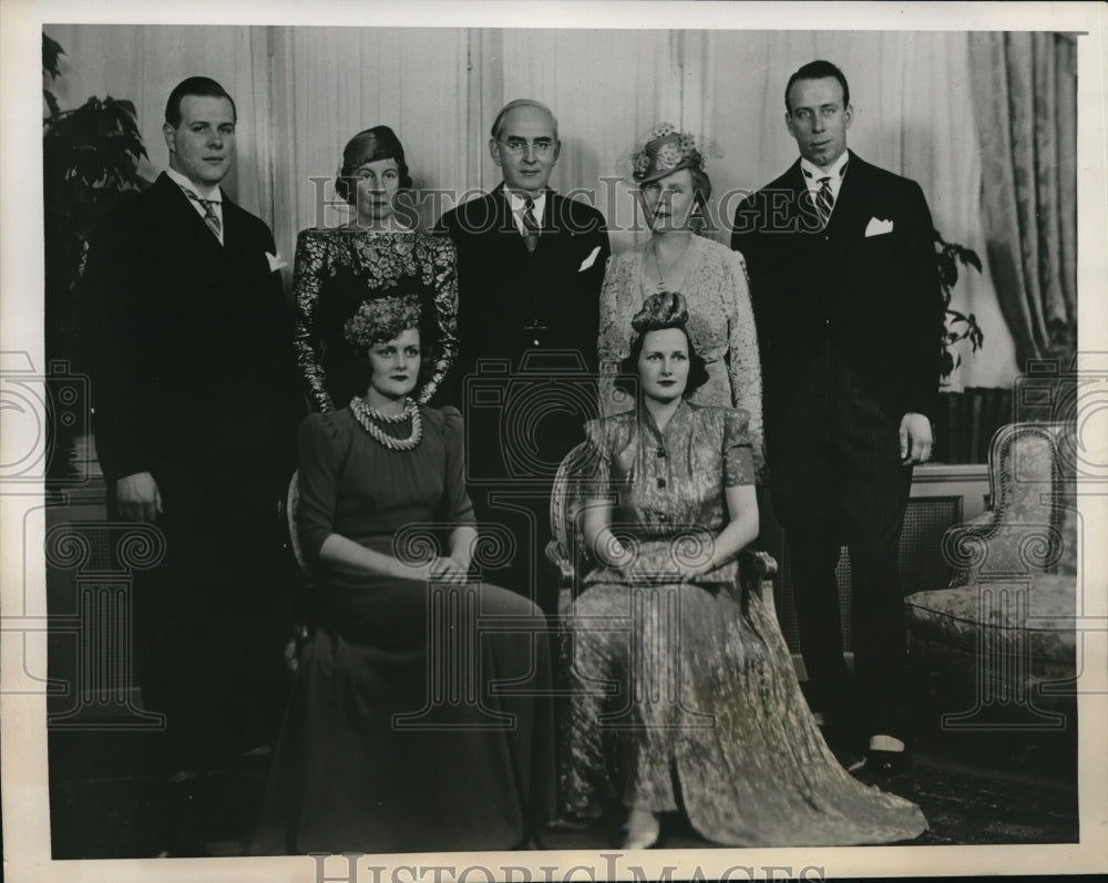 1939 Press Photo Washington DC Barbara Vandenburg was married to John W Bailey