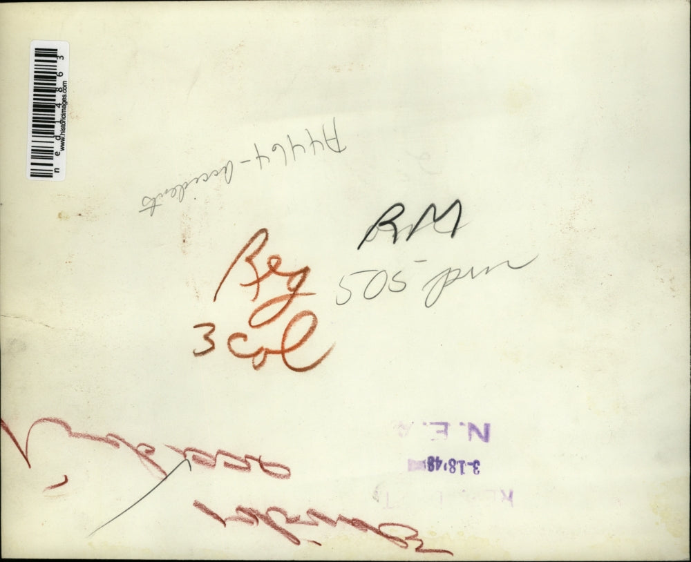 1948 Media Photo Boston Mass.Firemen work to free Rbt Frey from elevator