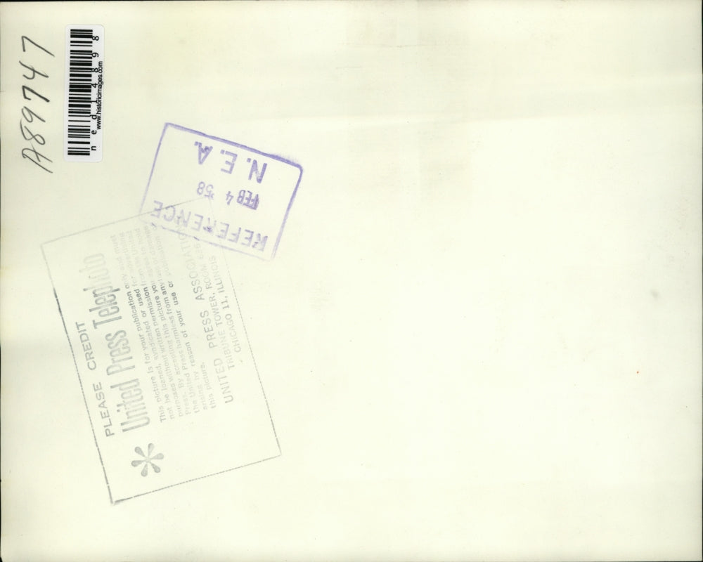 1958 Media Photo NYC Mrs Rita Dean with baby Anita & Joseph