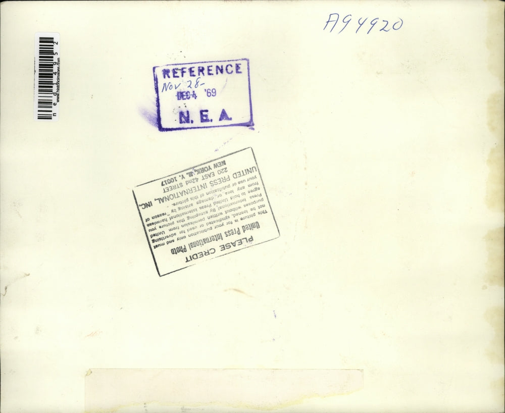 1969 Media Photo Washington William R Peers Vietnamese Massacre Army