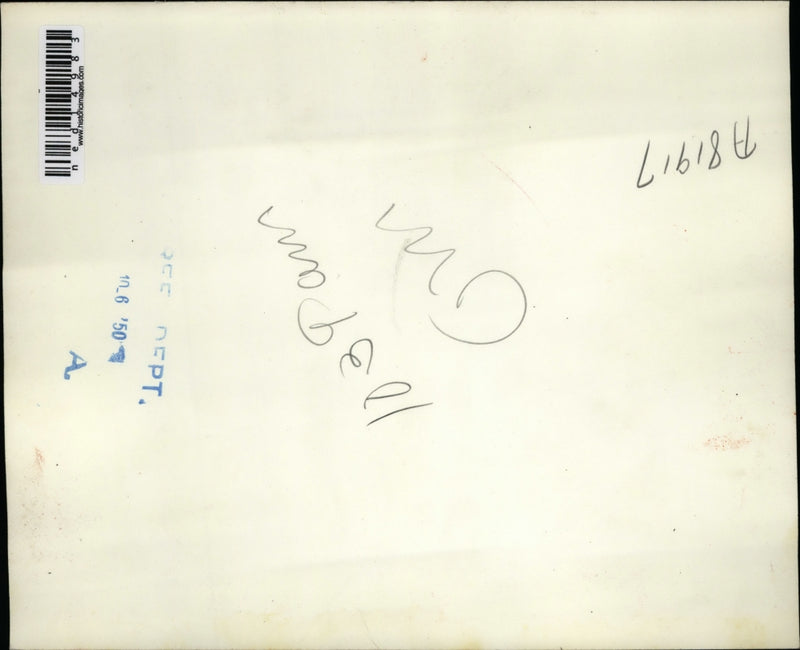 Load image into Gallery viewer, 1950 Media Photo Military Wife Mrs John Phillips Faces Foreclosure Long Island
