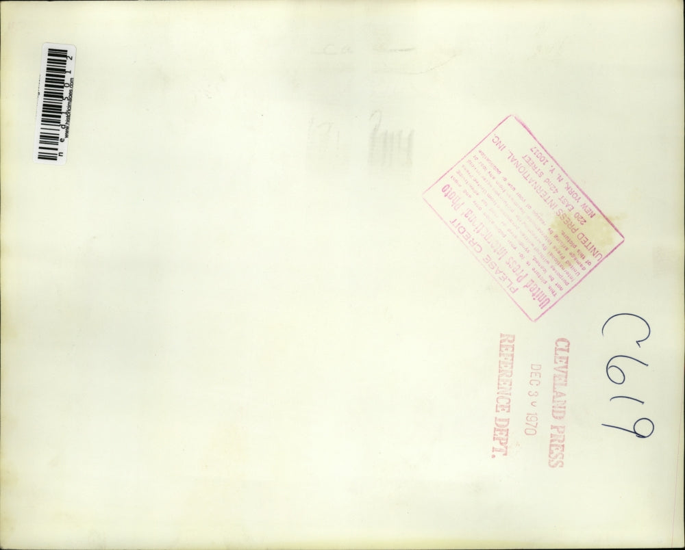 1970 Media Photo Dallas Notre Dame Guard Larry Dinardo will watch Cotton Bowl