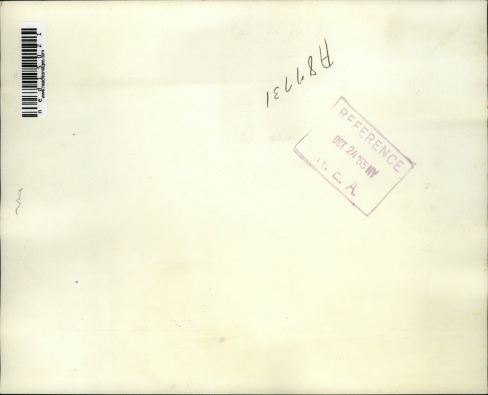 1955 Press Photo Philadelphia Mrs Willie DeAngelis, Asst Dist Atty Christopher