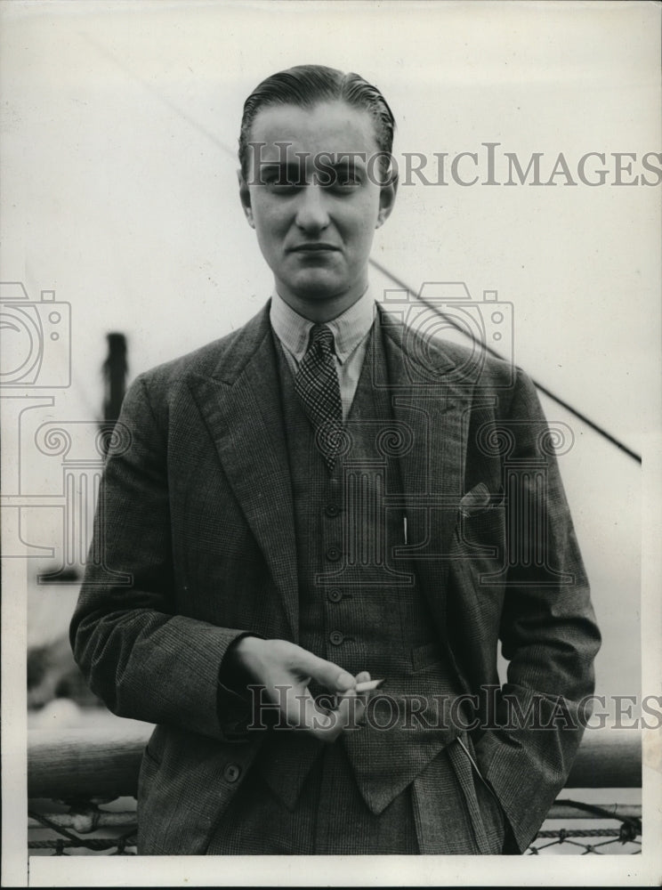 1934 Media Photo Henry De Kuyper Holland Butch Family Of Gin And Cordial Makers