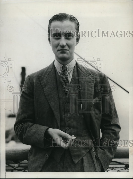 1934 Media Photo Henry De Kuyper Holland Butch Family Of Gin And Cordial Makers